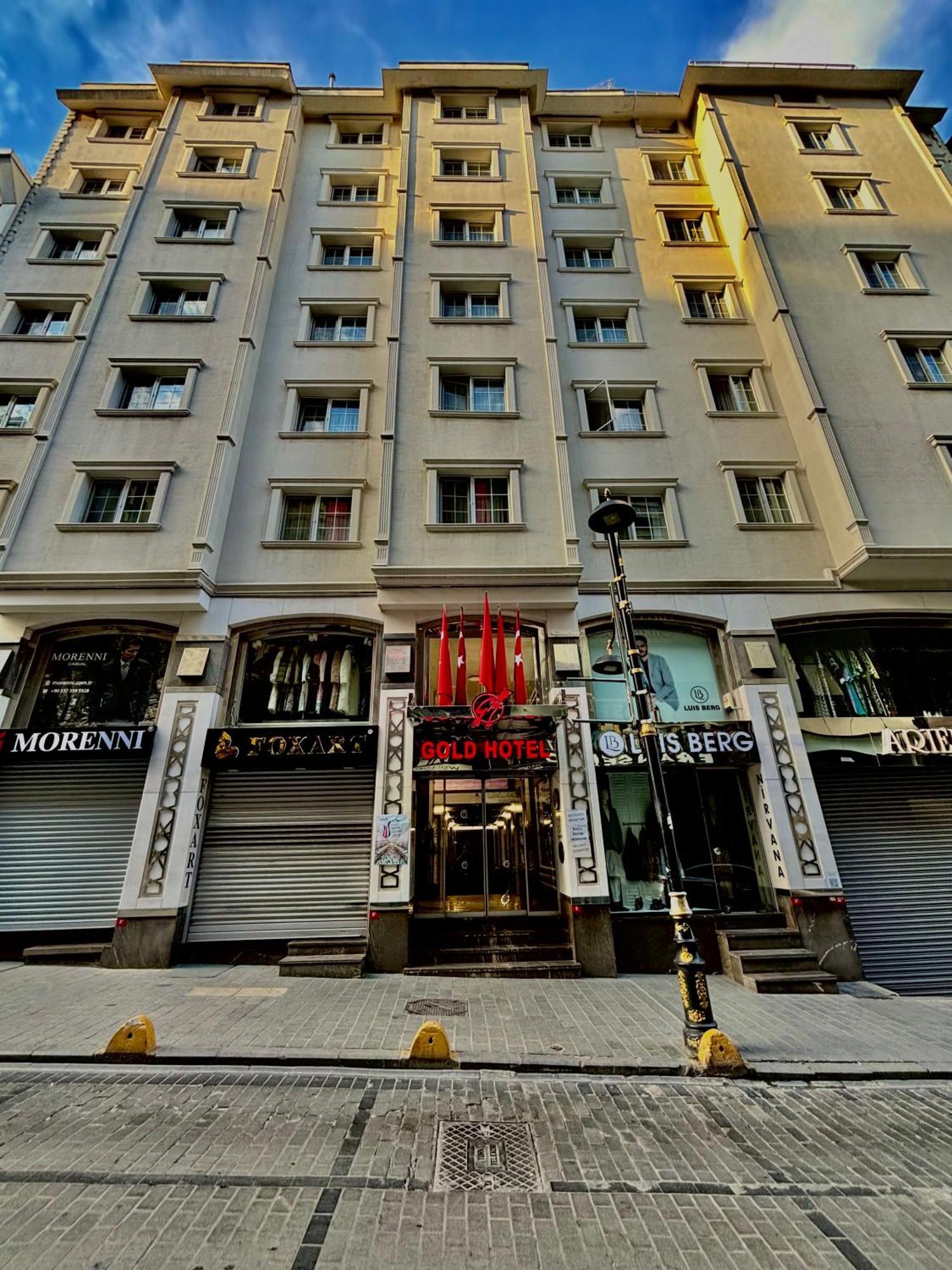 Gold Hotel Istanbul Bagian luar foto